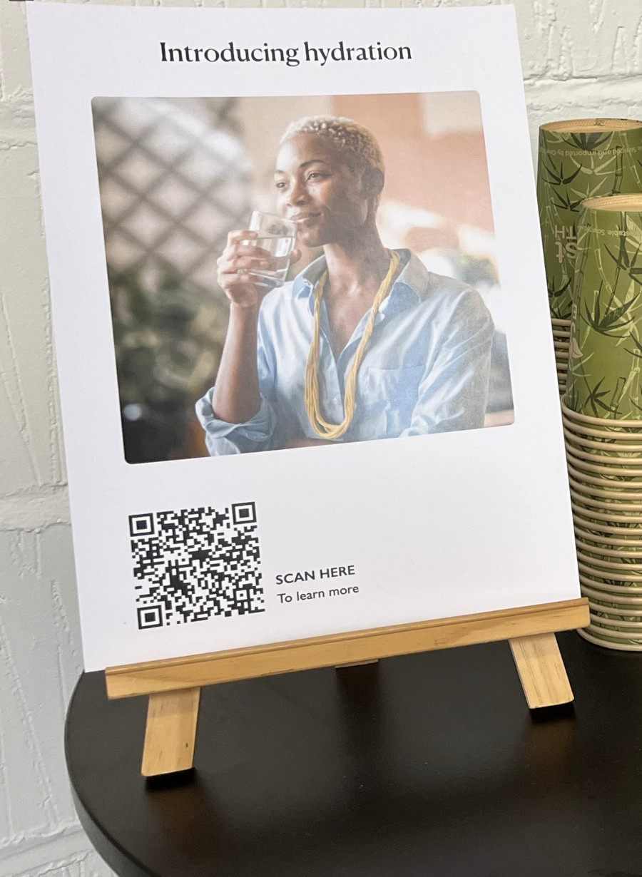 QR code access point for sharing Food Intelligence with consumers